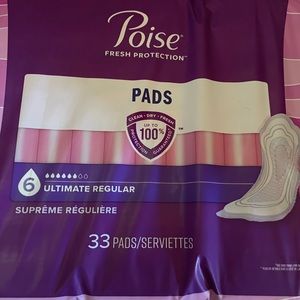 Poise pads new in package